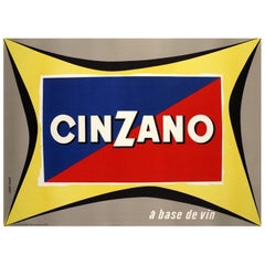 1952 Cinzano Original Vintage Poster