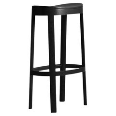 Tabouret de bar Lammi, noir par Made by Choice