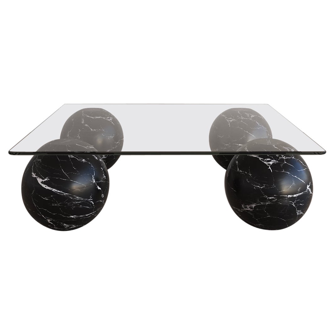 Nero Marquina Sufi Coffee Table II by the Essentialist For Sale