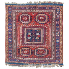 Ancien tapis turc Bergama, 19e siècle