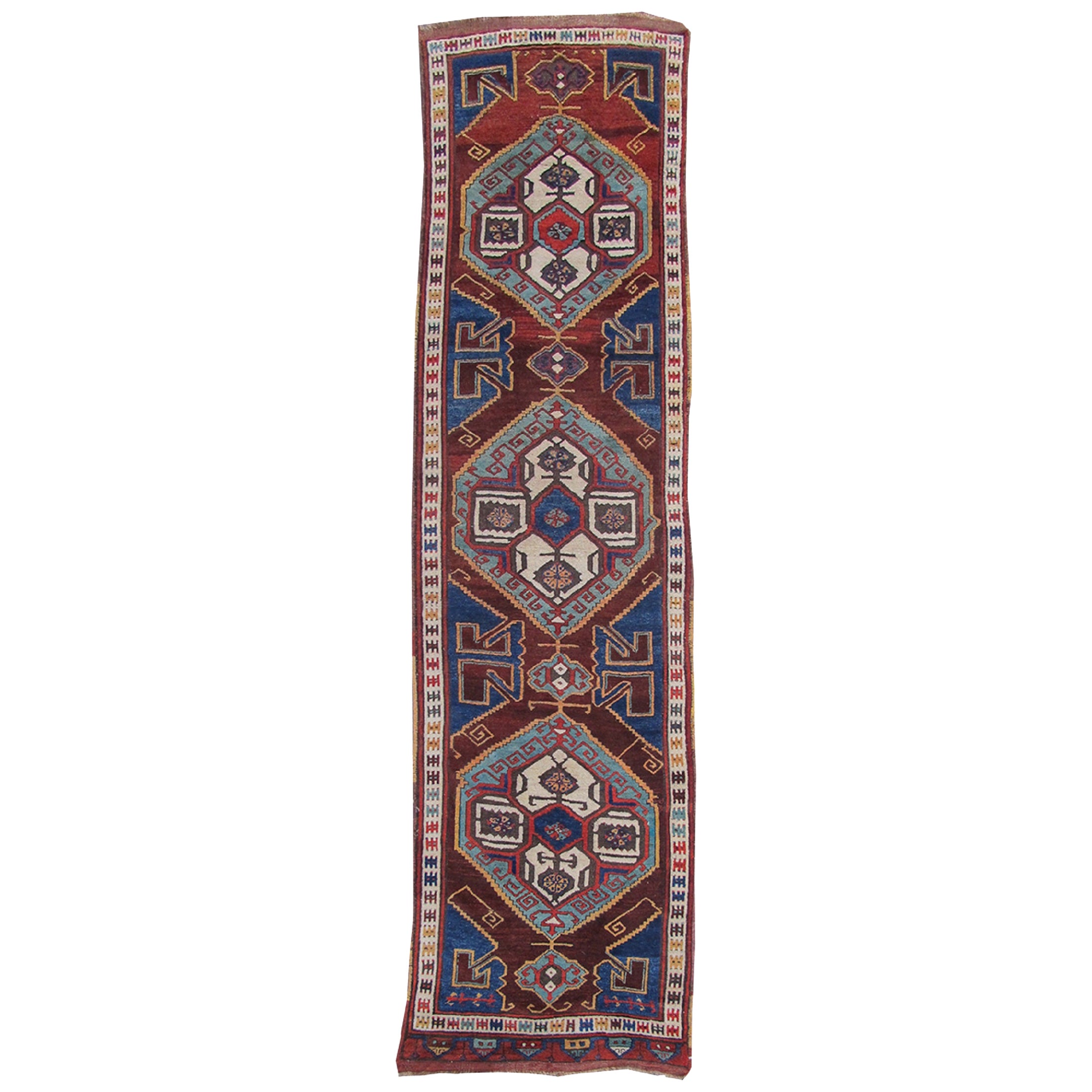 Antique Anatolian Karapinar Runner, Late 19th Century For Sale
