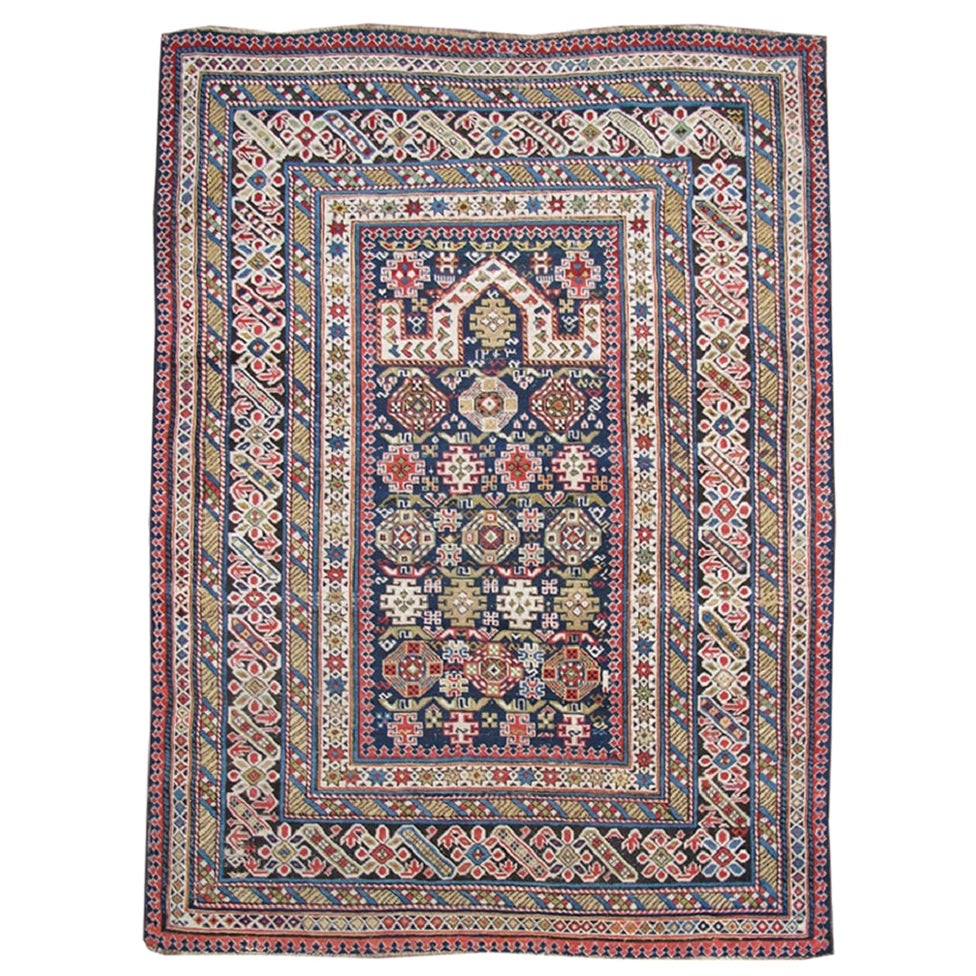 Antique Chichi Rug, Late 19th Century For Sale