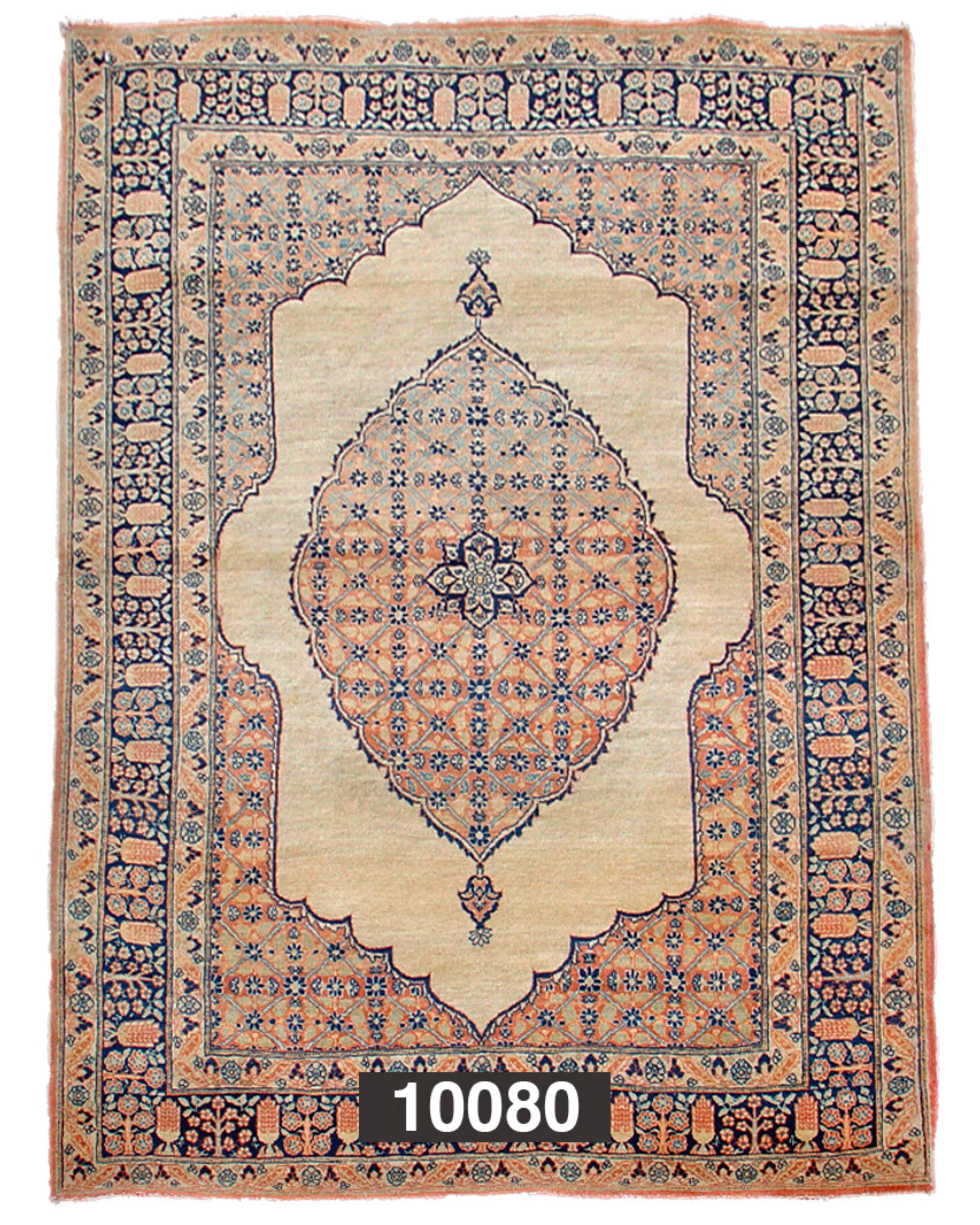 Antique Persian Tabriz Rug, 19th Century For Sale