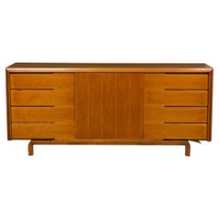 Eero Saarinen - Credenza moderna finlandese con intarsio di betulla e acero