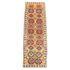 Tapis de couloir antique d'Anatolie de Konya, début du 19ème siècle