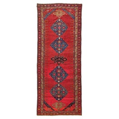 Tapis de couloir persan vintage Karabagh 55247