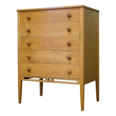 Midcentury Oak Chest of Drawers by John Herbert for Younger, 1960s