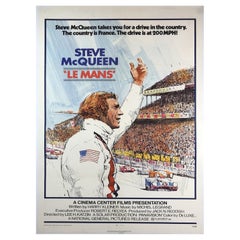 1971 Le Mans Original Vintage Poster
