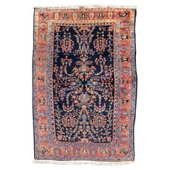 Alfombra persa antigua Fereghan Sarouk, c. 1900