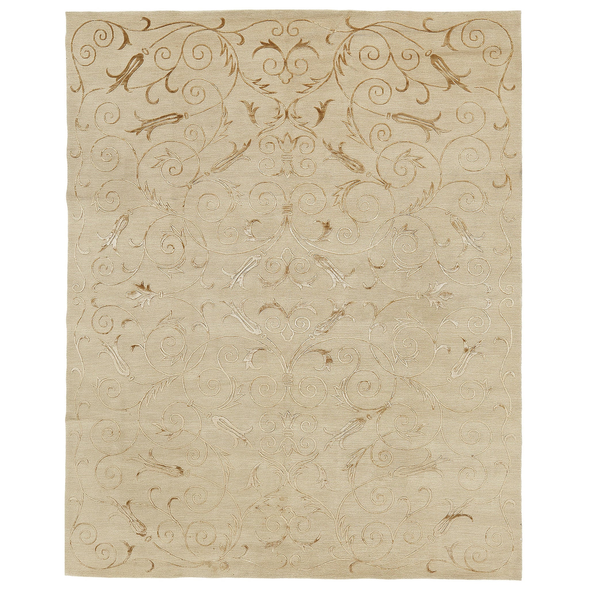 Modern Transitional Design Rug Embossed Pile D417 For Sale