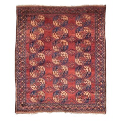 Ersari Main Carpet Rug, 19th Century