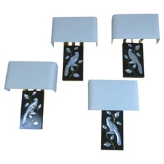 Series of 4 Maison Baguès Sconces, circa 1970