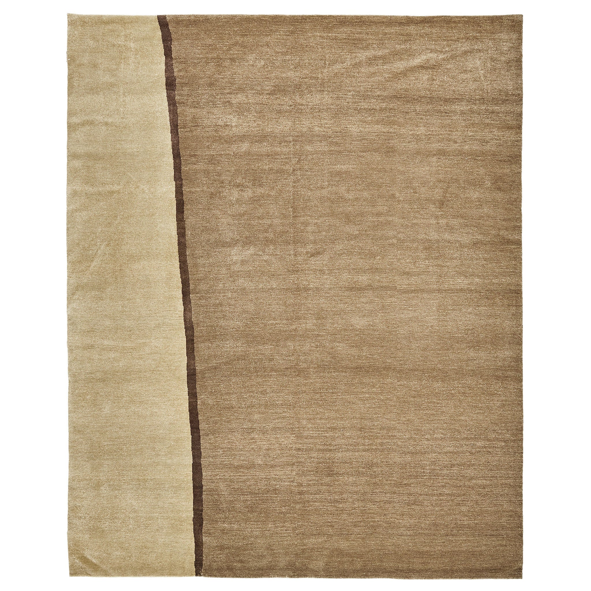 Tapis design contemporain Mehraban teinté à la teinture naturelle collection Mondrian en vente