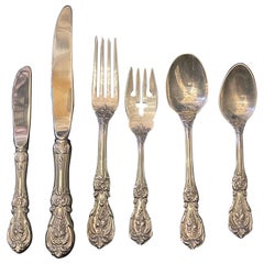 Wonderful Francis I By Reed & Barton Sterling Silver Flatware Set Service For 12