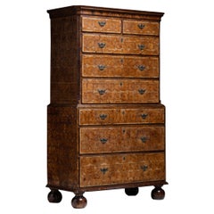 Yew Chest of Drawers, England, circa 1720