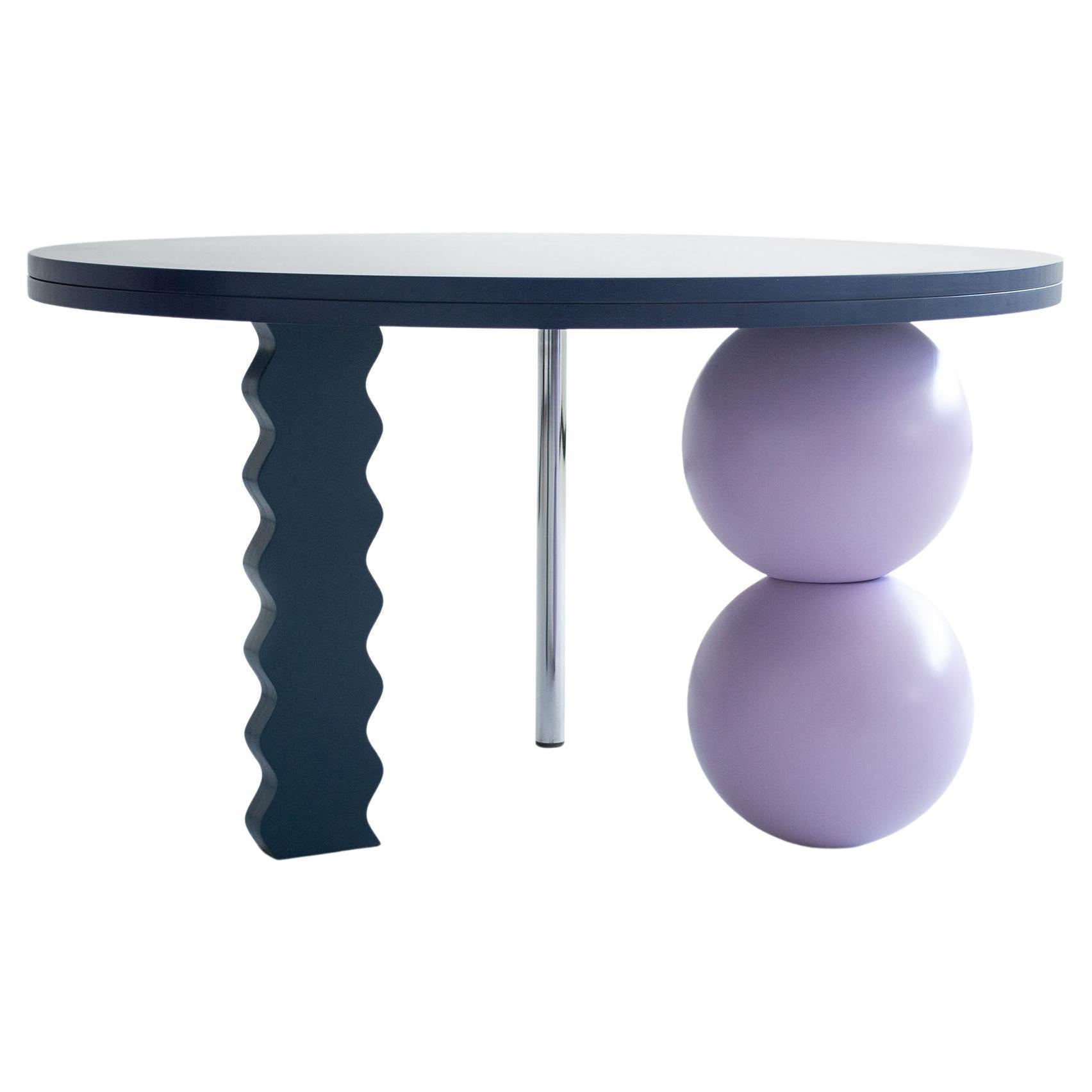 Sphere & Wave Side Table by Studio Christinekalia For Sale