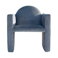 Silver Marika Armchair by Studio Christinekalia