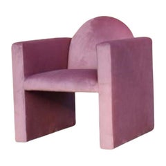 Fauteuil rose Marika de Studio Christinekalia