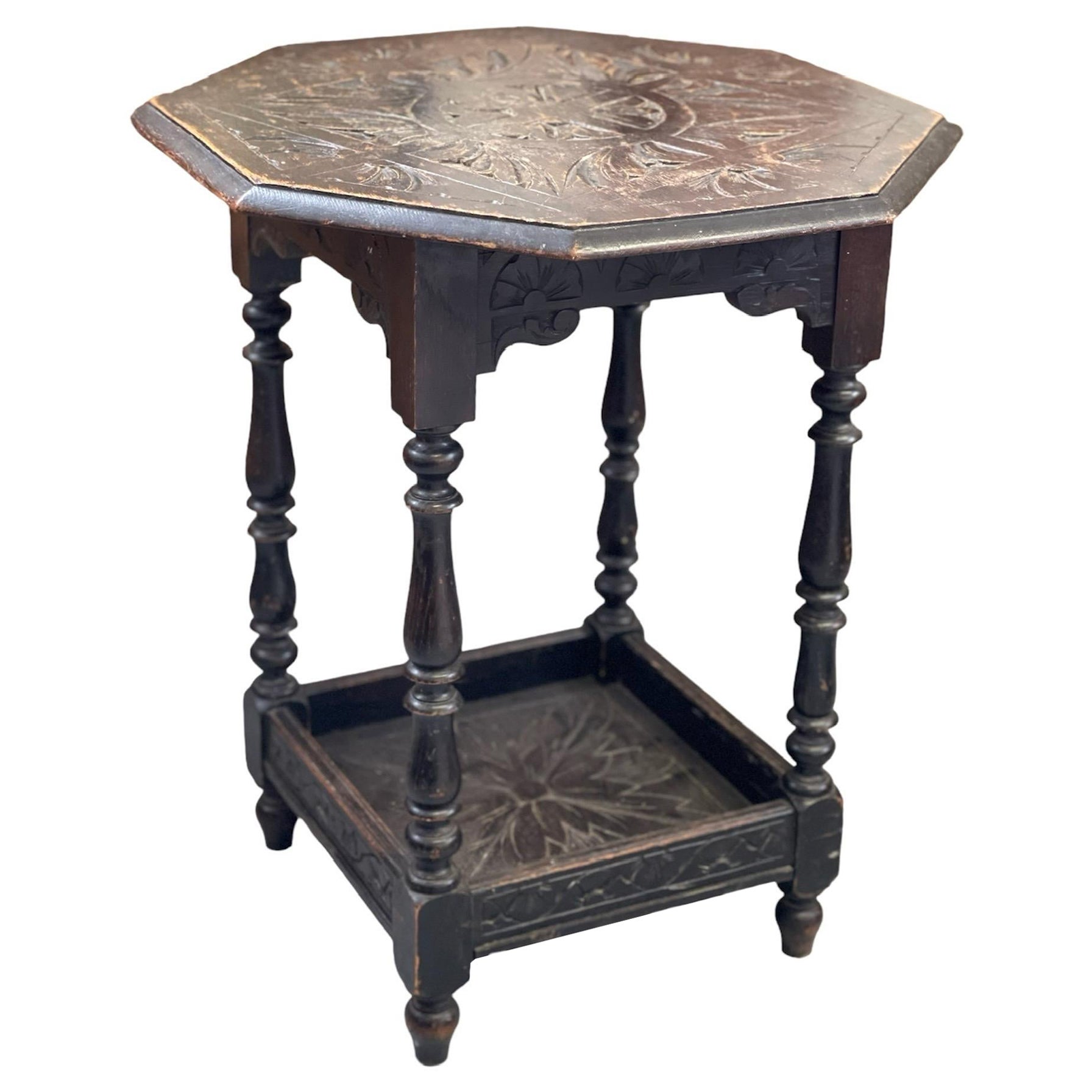 Antique Table Stand Uk Import For Sale