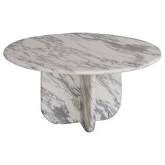 Bianco Arabescato Ètoile Dining Table I by The Essentialist