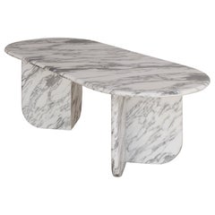 Bianco Arabescato Ètoile Dining Table ii by the Essentialist