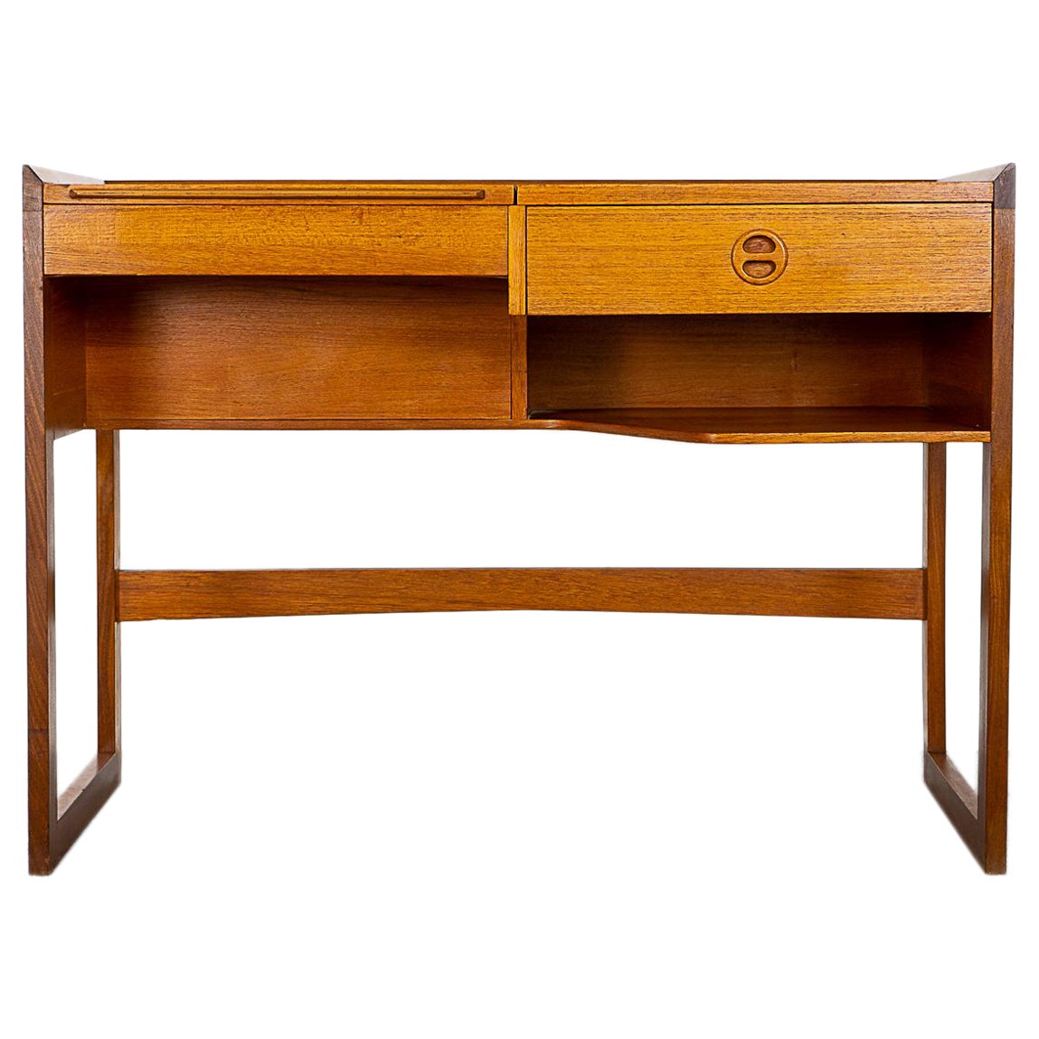 Vintage IKEA Teak Vanity by Arne Wahl Iversen For Sale