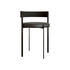 Black Kaleidoscope Dining Chair by Jialun Xiong