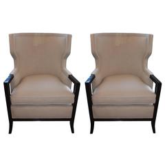 Pair of Baker Chairs, Barbara Barry