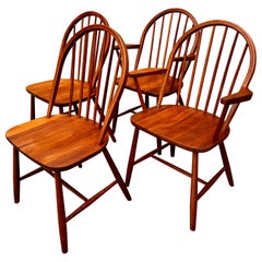 Used Set of 4 Midcentury Danish Modern Teak Dining Chairs by Tarm Stole Mobelfabrik