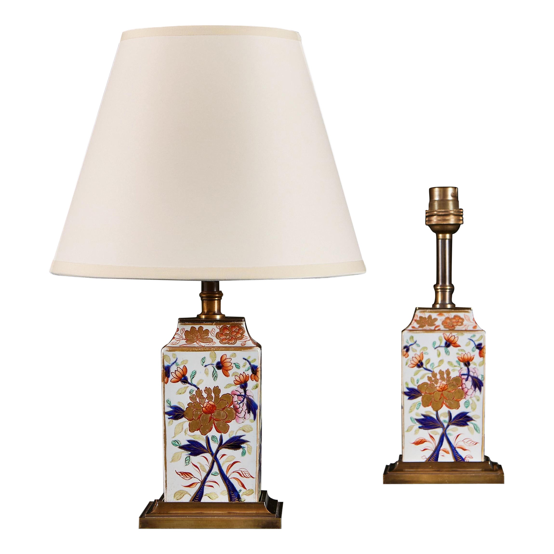 Pair of Small Imari Vases as Lamps