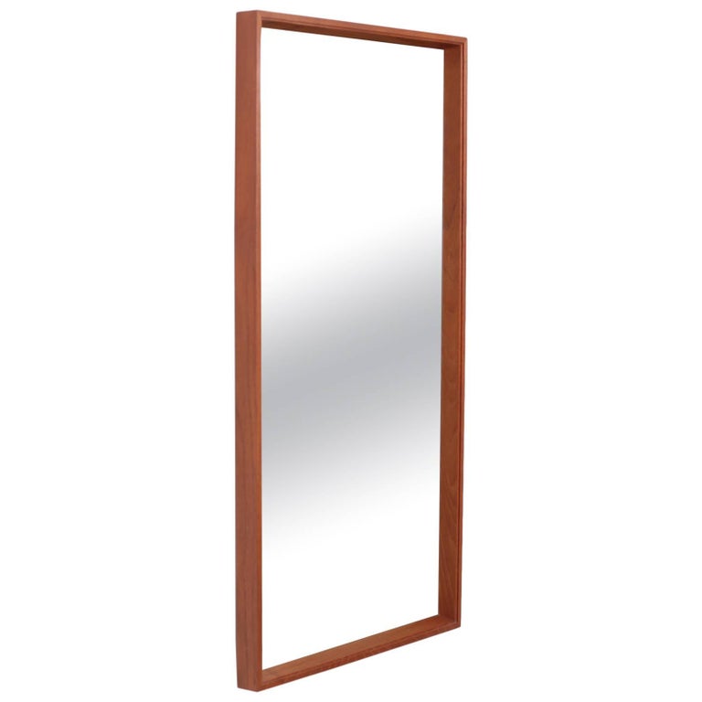 Paul McCobb Planner Group Wall Mirror in Walnut For Sale at 1stDibs