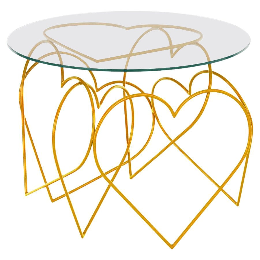 Ravissante table jaune de Roberta Rampazzo