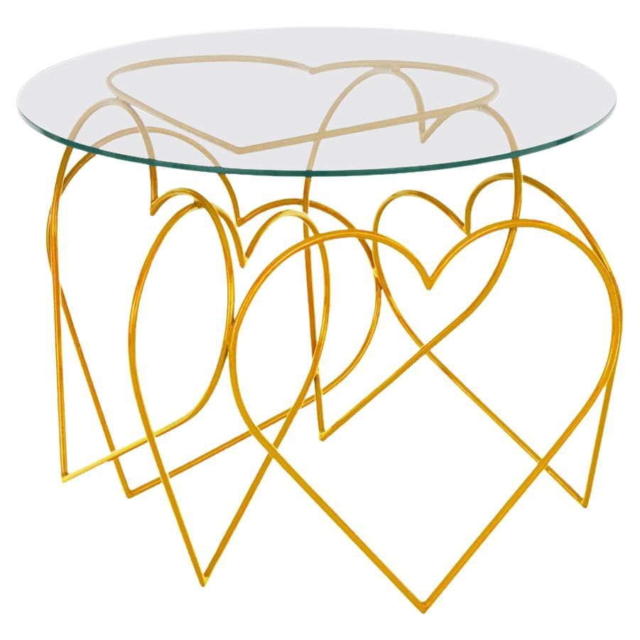 Yellow Lovely Table by Roberta Rampazzo For Sale