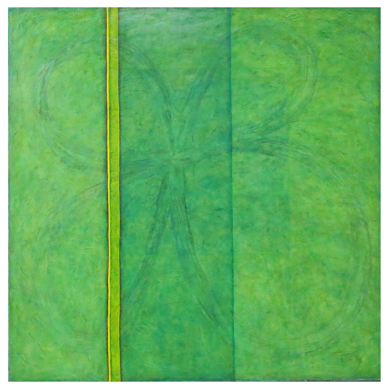 Maria Olivieri Quinn, Oil on Canvas, "Knot Finite", 2003 For Sale