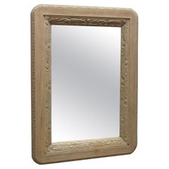 Retro Hand Carved Rectangle Mirror