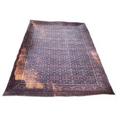 Grand tapis ancien de style persan à motif Herati
