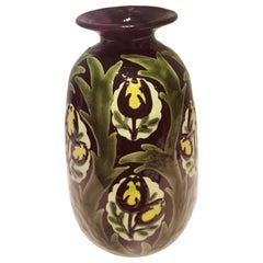 Art déco-Vase aus Keramik von Max Laeuger