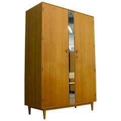 Midcentury, Oak Wardrobe from Meredew, 1960s