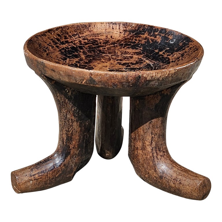African 'Oromo' Stool, Early 20th Century For Sale