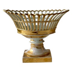 Mitte 19. Jahrhundert Französisch Paris Keramik Urne