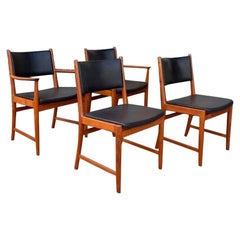 Midcentury Kai Lyngfeldt Larsen Dining Chairs in Teak 'Set of 4'