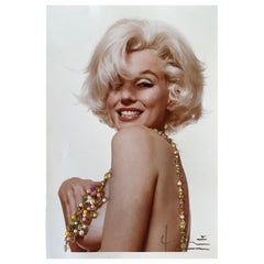 Photograph of Marilyn Monroe by Bert Stern Photography Decorated with Swarovski