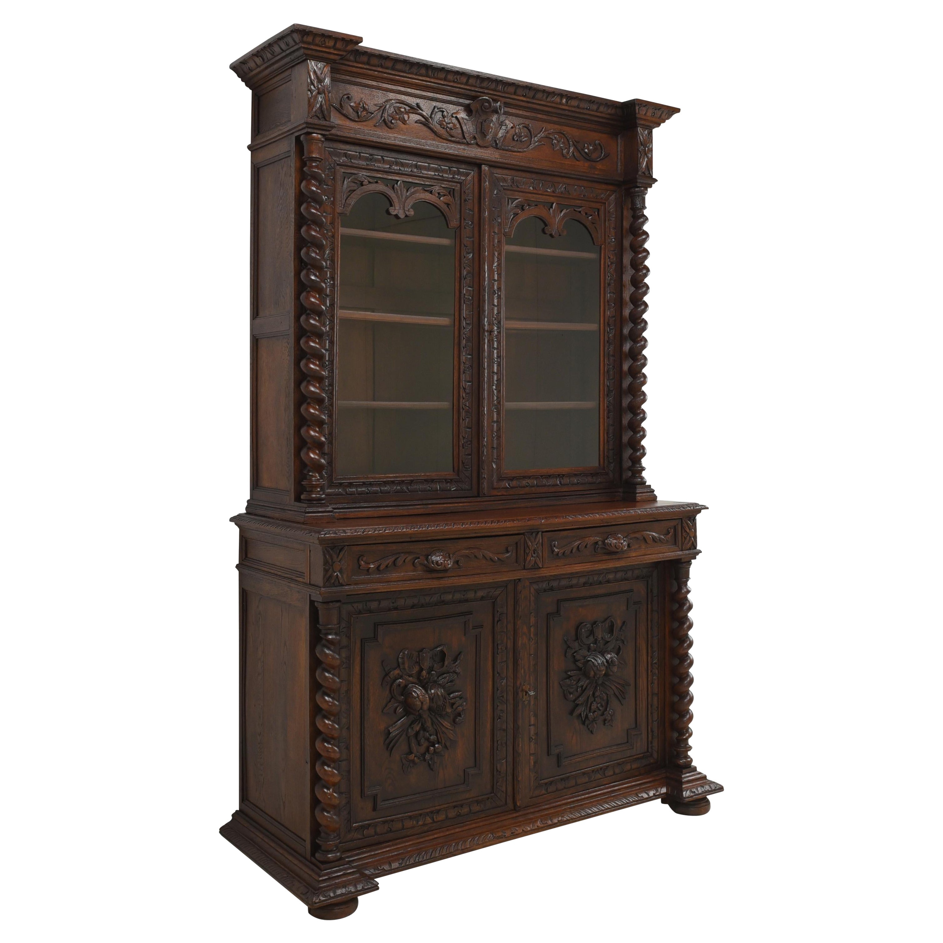 Buffet with Glass Display For Sale at 1stDibs buffet with