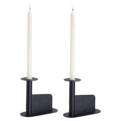 Set of 2 Small Safran Candle Holder by Radar