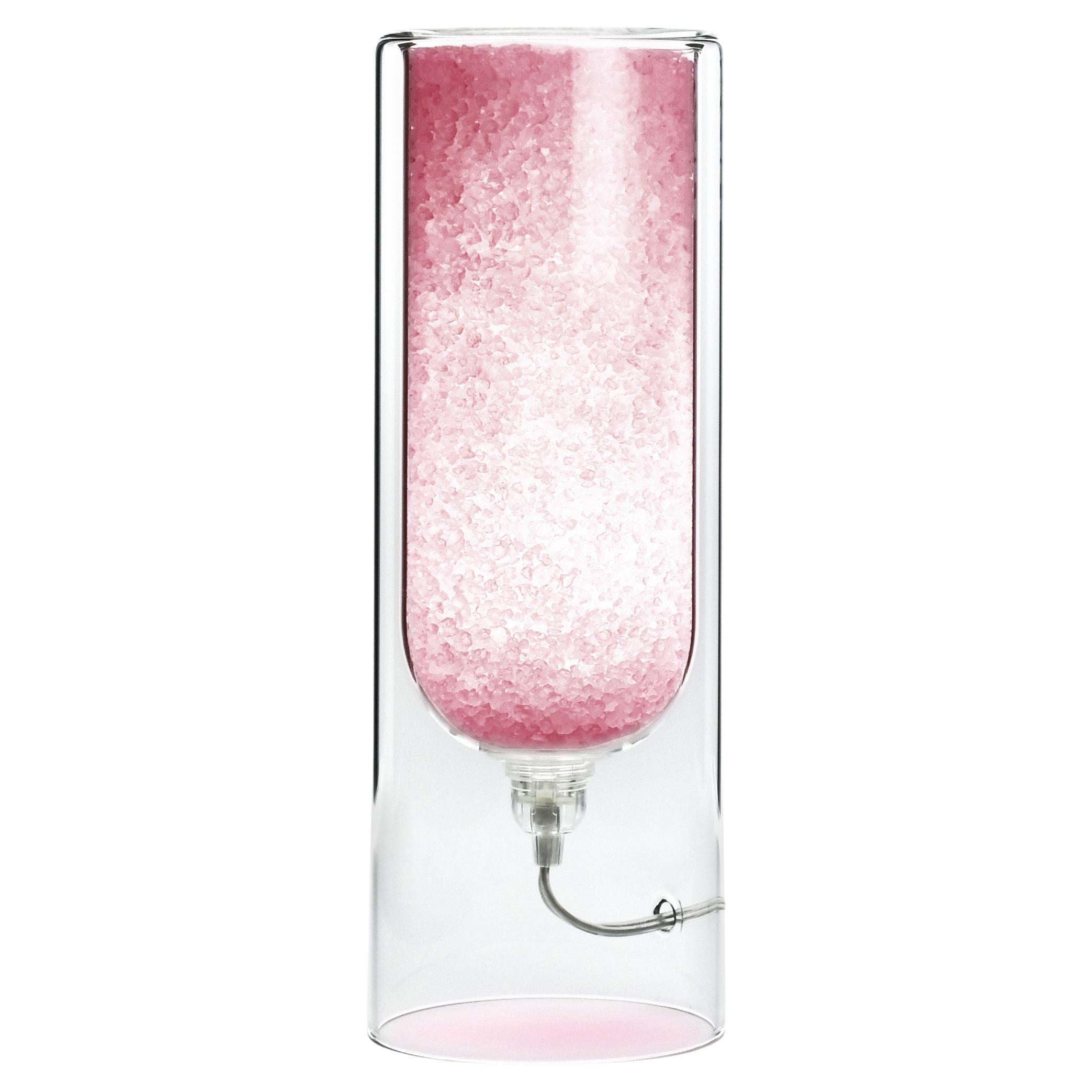 Pink Rocklumìna XXS Table Lamp by Coki Barbieri For Sale