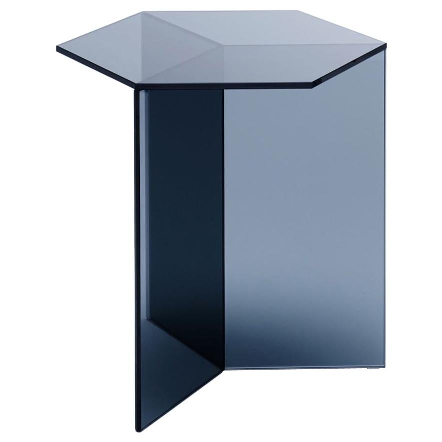 Clear Glass "Isom Tall" Coffee Table, Sebastian Scherer For Sale
