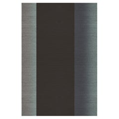Tapis « Bleu » en Abaca, couleur « Sterling » 260 x390 cm de Claire Vos pour Musett Design