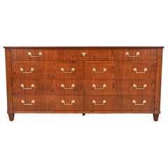Baker Furniture French Regency Louis XVI Cherry Wood Dresser, Newly Refinished