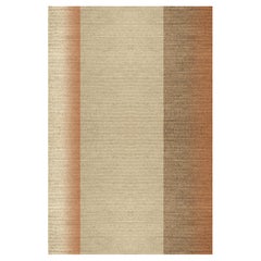 Teppich „Blur“ aus Abaca, Farbe „Mahogany“, 200x300 cm, von Claire Vos für Musett Design