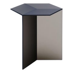 Mesa baja de cristal transparente "Isom Tall", Sebastian Scherer